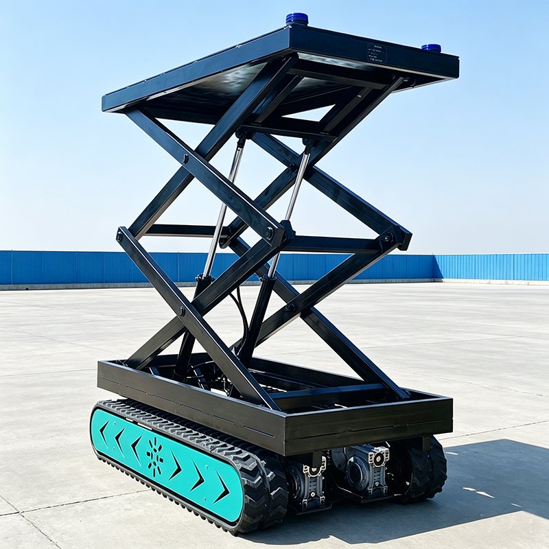 Core Advantages of the Electric Lifting Crawler Chassis