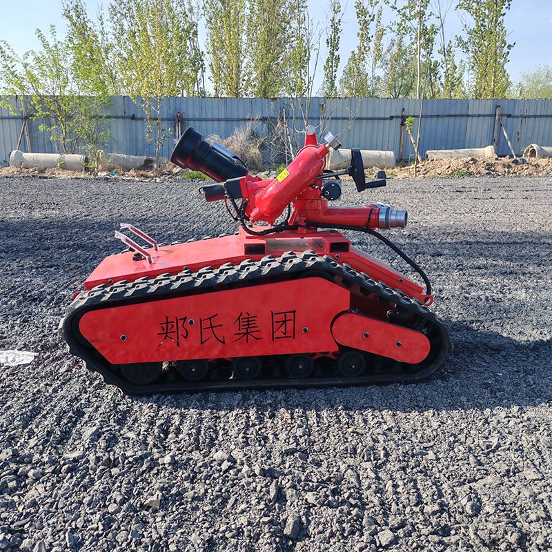 New Tracked Firefighting Robot Improves Safety for Firefighters